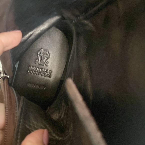 Brunello Cucinelli suede boots size 37 - Picture 5 of 6